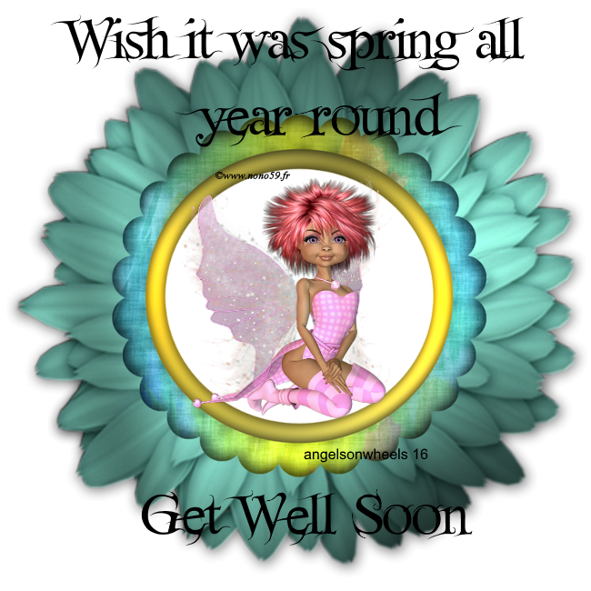 Wish it could be Spring all year round Get Well soon