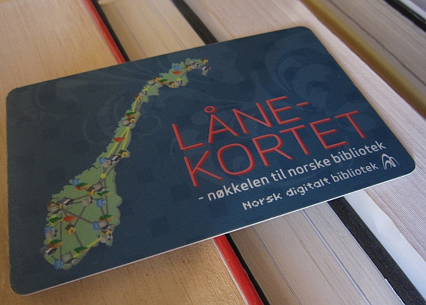 Nasjonalt lånekort, foto: Elin Bekkebråten Sjølie
